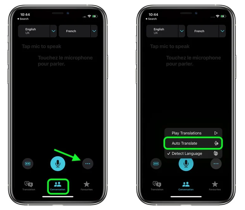五寨苹果手机维修分享iOS 15 “翻译” App 新改进 